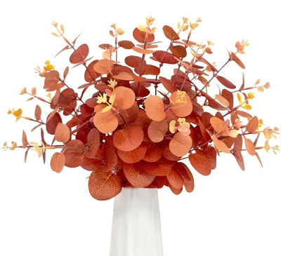 Image de 30 pièces de fleurs artificielles d'automne, décoration