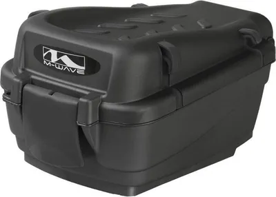 Produktbild von M-WAVE Amsterdam Easy Box S-M Fahrradkoffer 5 Liter - wasserdicht, abschließbar, 27x20x15 cm, für Gepäckträger