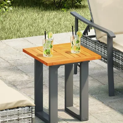 Produktbild von Möbel Tischplatte 40x40x2 cm Quadratisch Massivholz Akazie 4004252