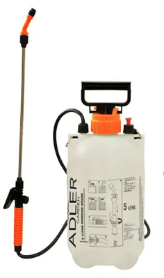 Produktbild von Drucksprühgerät AD6806 - Handsprüher mit Pumpe - 5 l Fassungsvermögen - Verstellbare Sprühlanze - Kunststoff - Tragbar - Höhe 30,5–45,5 cm