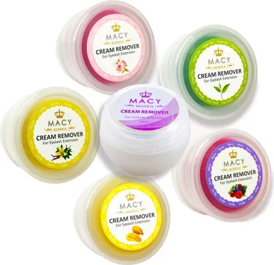 Produktbild von Wimpernverlängerung Remover Cream Wimpern Lash Extension Entferner 15g vom Macy, Duft:Beere