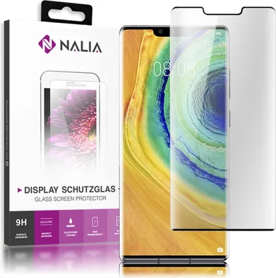 Immagine prodotto di NALIA vetro protettivo per Huawei Mate30 Pro vetro, 9H protezione completa dello schermo di copertura