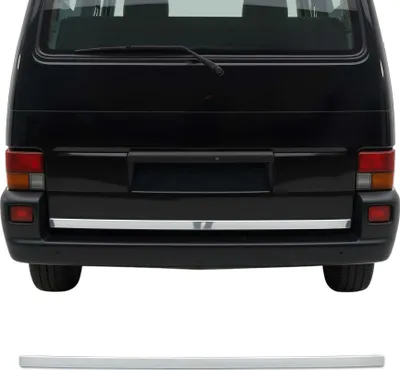 Image de Garniture de Hayon Coffre pour VW T4 Transporter Caravelle 1990-2003 acier inox