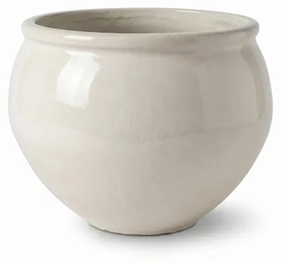 Obrázek produktu pro Venkovní květináč velký Provencelia LUTECE, mrazuvzdorný, Krémová, Ø53 x V43 cm, 43 l