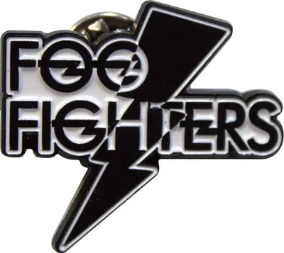 Obrázek produktu pro Foo Fighters - Sham - odznak - logo ze zinkové slitiny RO11717 (jedna velikost) (černá/bílá)