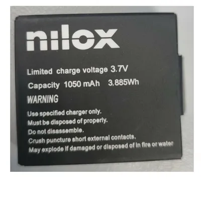 Obrázek produktu pro Nilox NXBATHLD01, Baterie ke kameře, Černá
