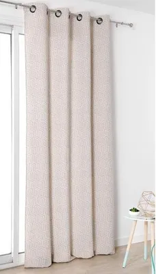 Image de Rideau Tamisant, Cuzco Écru L.140 X H.240 Cm