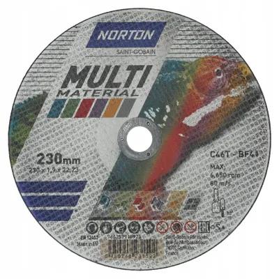 Produktbild von Norton Trennscheibe Multimaterial 230mm für Stahl
