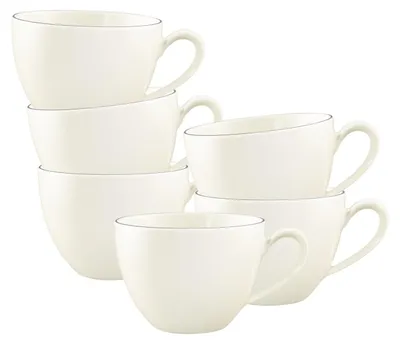 Produktbild von Seltmann Weiden Savona Kaffeetasse 270 ml Grey Line 6er Set