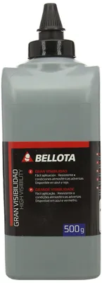 Markierungspulver, blau, 500 g – ergonomische Flasche