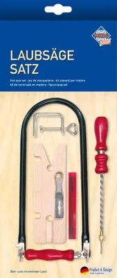Produktbild von Pebaro Laubsäge-Set 160 mm inkl. 5 Ersatzsägeblätter
