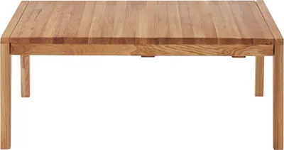 Produktbild von Couchtisch Göteborg 112x73 cm Asteiche massiv bis 152 cm ausziehbar