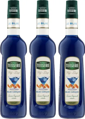 Produktbild von Mathieu Teisseire Getränke-Sirup Blue Curacao 0,7L (3er Pack)