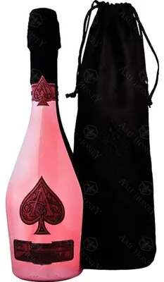 Produktbild von Champagner Armand de Brignac Brut Rose 750 ml im Veloursbeutel