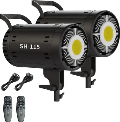 Obrázek produktu pro Fotografické LED video osvětlení, dvoubarevné 3200K-5600K, nastavitelný jas 5-100, SH-TYD-175-2