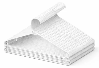 Produktbild von Famanu Kunststoff Kleiderbügel 20er Set - leicht und platzsparend