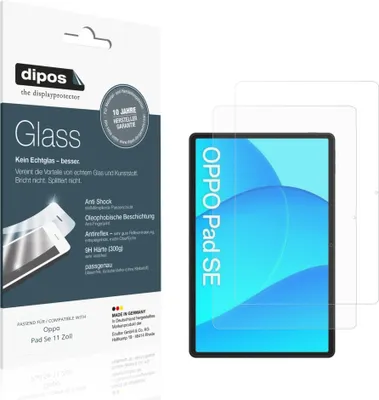 Obrázek produktu pro 2x dipos GlassAR Oppo Pad Se 11 Zoll