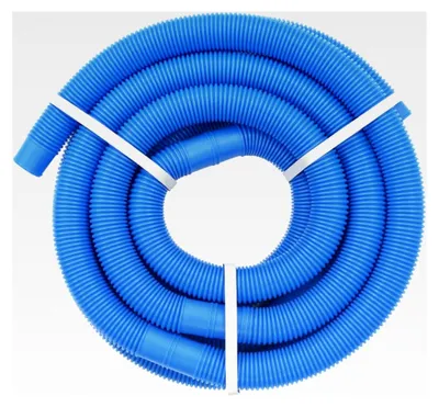 Produktbild von 6,6m UV-beständiger LDPE Poolschlauch, blau, 32mm, für Filterpumpen und Reinigungszubehör