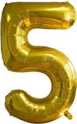 Zdjęcie produktu dla Balon foliowy cyfra 0 urodziny rocznica złoty 80 cm