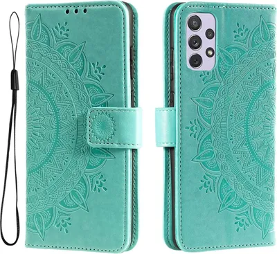 Produktbild von Hülle für Samsung Galaxy A73 5G Handyhülle Flip Case Cover Tasche Etui Mandala