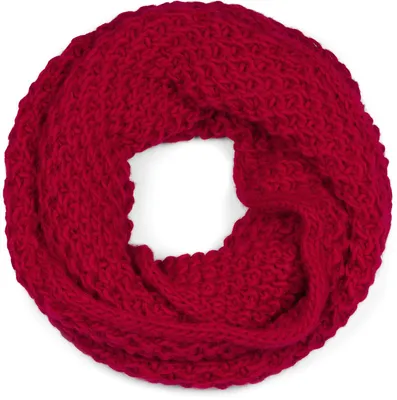 Produktbild von styleBREAKER Damen Loop Schal Grobstrick | warmer Winterschal 69x27 cm | weicher Strick Schlauchschal für Herbst & Winter