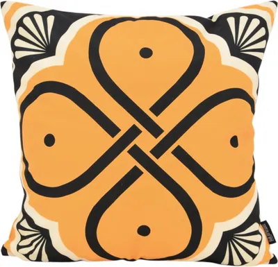 Produktbild von Zierkissen Ornamentfliese #5 | 45 x 45 cm | Baumwolle/Polyester