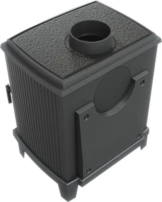 Produktbild von Gußeisen Kaminofen KRATKI K11 Ø 150 6 kW mit Türfeder