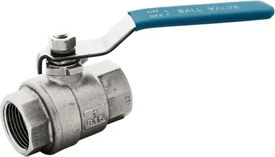 Zdjęcie produktu dla Oem Zawór kulowy ze stali nierdzewnej srebrny 1 1/2'' srebrny 1 1/2''