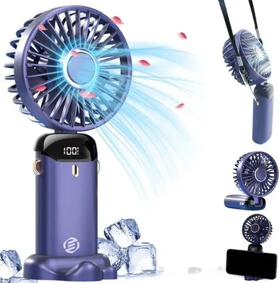 Image de Mini ventilateur portable rechargeable