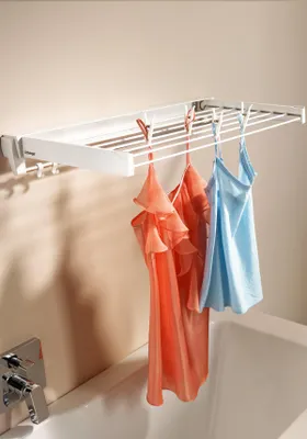 Immagine prodotto di Juwel Artdry 80 Wäschetrockner, Trockenlänge 6,7 m, ausziehbar, Breite 80 cm