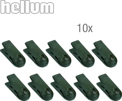 Produktbild von Ersatzklammer, grün, klein, 10er-Pack