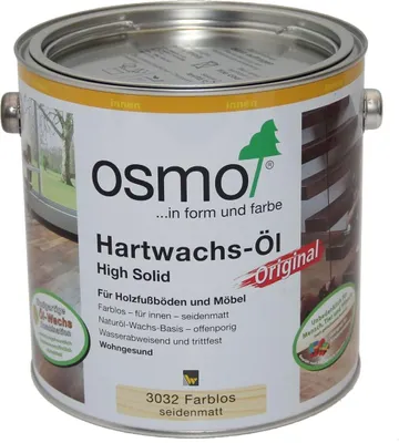 Produktbild von Osmo Hartwachs-Öl Original 2,5 L farblos seidenmatt