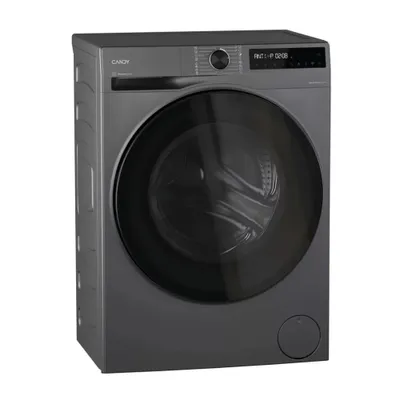 Produktbild von Candy BWR 485SBL6G-S, Frontlader, Freistehend, Anthrazit, Links, Schwarz, Schwarz