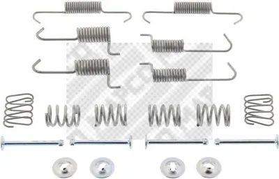 Produktbild von MAPCO Zubehörsatz Bremsbacken Zubehörsatz Bremsbacken 9118 Hinten für HYUNDAI TUCSON (JM)