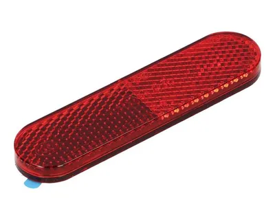 Produktbild von Reflektor 95x25mm rot selbstklebend