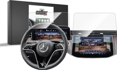 Obrázek produktu pro Keramické sklo GrizzGlass CarDisplay Protection  Mercedes E Klasa W214 Widescreen 2023-2025 [2in1]
