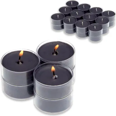 Produktbild von Teelicht 24er Set Duftteelichter Ambiente - Black Rose Duft Kerze
