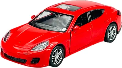 Zdjęcie produktu dla Model 1:43, RMZ Porsche Panamera Turbo, czerwony