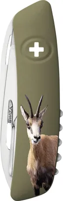 Produktbild von SWIZA Schweizer Messer 12 Funktionen Gamsmotiv