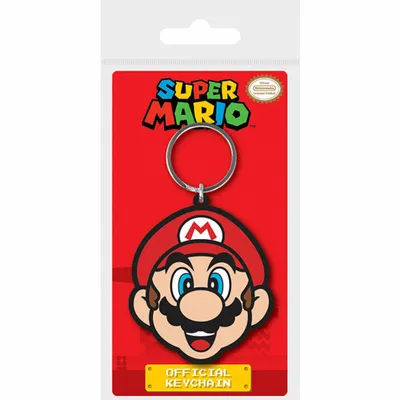 Image de Porte-clés en caoutchouc, Super Mario