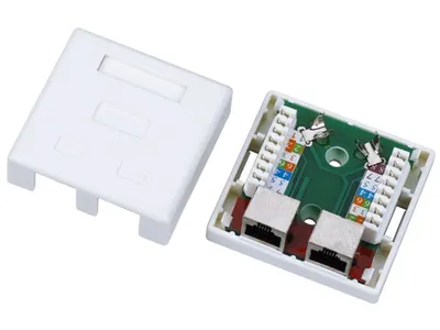 Obrázok produktu pre Alantec GN004 drôtový konektor RJ45 Biely