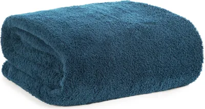 Produktbild von EUROFIRANY | Decke - 120 x 200 cm - Türkiser Bettüberwurf - Fleece