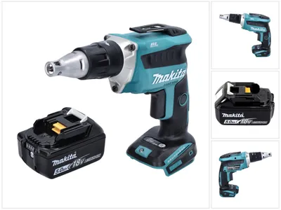 Immagine prodotto di Avvitatore a batteria senza fili Makita DFS 452 T1 18 V + 1x batteria 5,0 Ah - senza caricabatterie