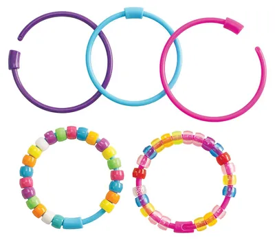 Produktbild von Colorations Perlenarmbänder Set - Kunststoff Kinderschmuck 24 Stück