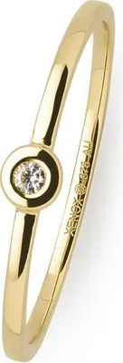 Produktbild von Ring 56 - Gelbgold 375 - Diamant 0,02ct