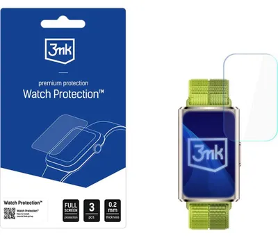 Immagine prodotto di Pellicola protettiva per Huawei Band 11 Pro, 3mk Watch Protection ARC, 3 pezzi