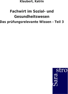 Produktbild von Fachwirt im Sozial- und Gesundheitswesen