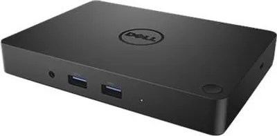 Zdjęcie produktu dla DELL WD15, Przewodowa, USB 3.2 Gen 1 (3.1 Gen 1) Type-C, 1.4a, USB Typu-A, 10,100,1000 Mbit/s, Czarny