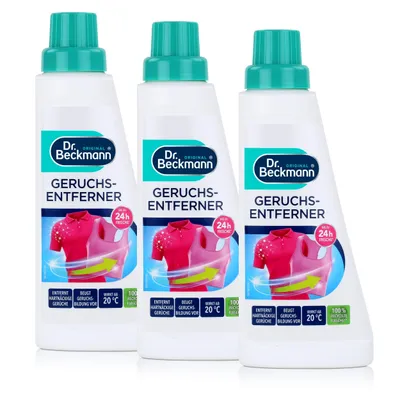 Produktbild von Dr. Beckmann Geruchs-Entferner 500 ml - Geeignet für alle Textilien (3er Pack)