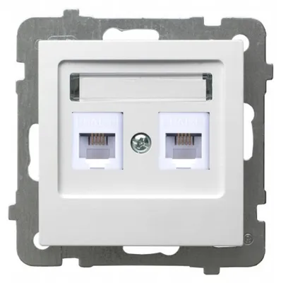 Obrázok produktu pre Ospel GPT-2GN/m/00, Biela, IP20, 71 mm, 33 mm, 71 mm, 56 g